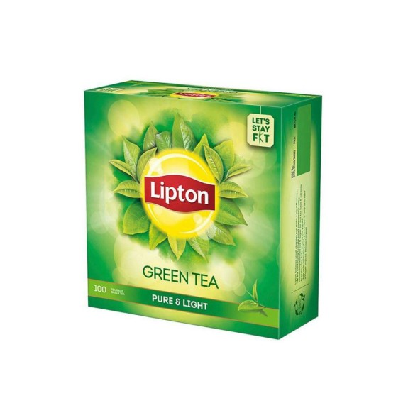 LIPTON GREEN TEA BAGS 100 BAGS
