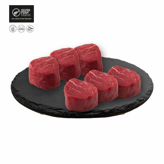 NEW ZEALAND CHILLED GRASS-FED BEEF FILLET STEAKS (4X200GMS APPROX.)