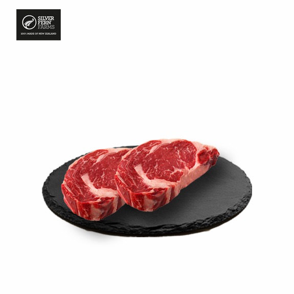 NEW ZEALAND CHILLED GRASS-FED BEEF RIBEYE STEAK (2 x 250GMS APPROX)