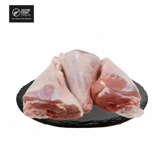 NEW ZEALAND CHILLED GRASS-FED LAMB HIND SHANK  3 PCS (1- 1.2 KG APPX)