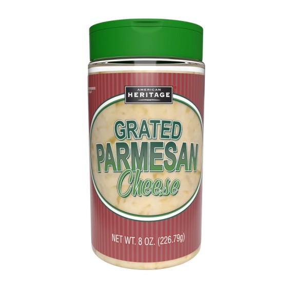 AMERICAN HERITAGE GRATED PARMESAN CHEESE 226 GM