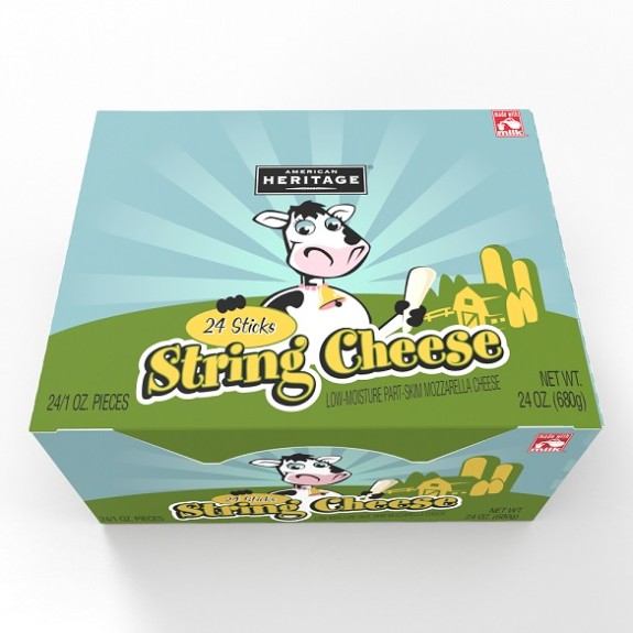 AMERICAN HERITAGE STRING CHEESE (24x28 GM)