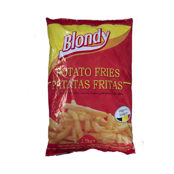 BLONDY FRENCH FRIES 9/9 2.5 KG 
