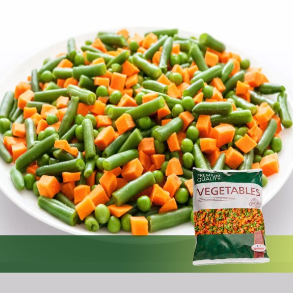 TOMEX MIXED VEGETABLES 3-WAY 2.5 KG