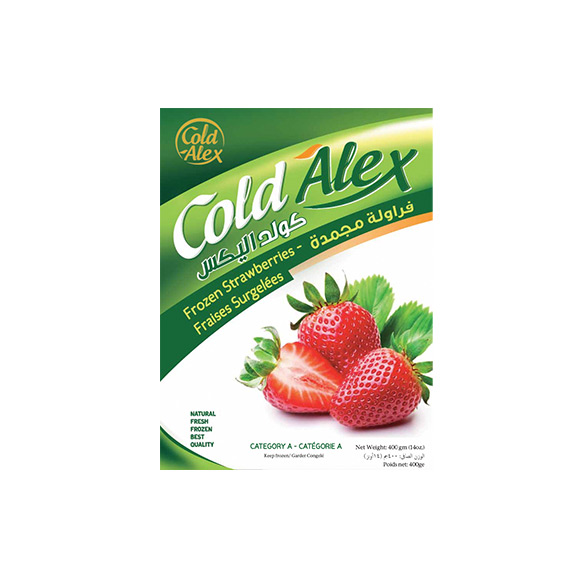 COLD ALEX STRAWBERRIES 400 gm  